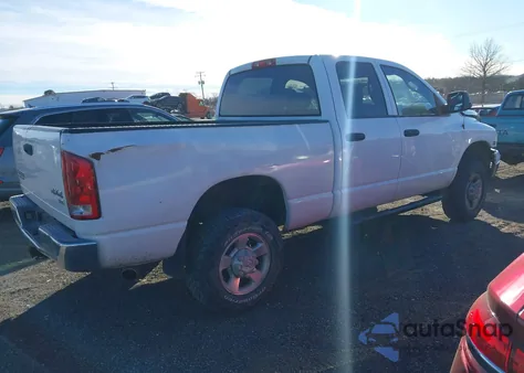 2004 Dodge Ram 2500 Slt/Laramie from USA, damaged, VIN 3D7KU28D24G114007